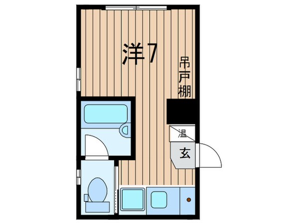 クレスト水天宮前の物件間取画像